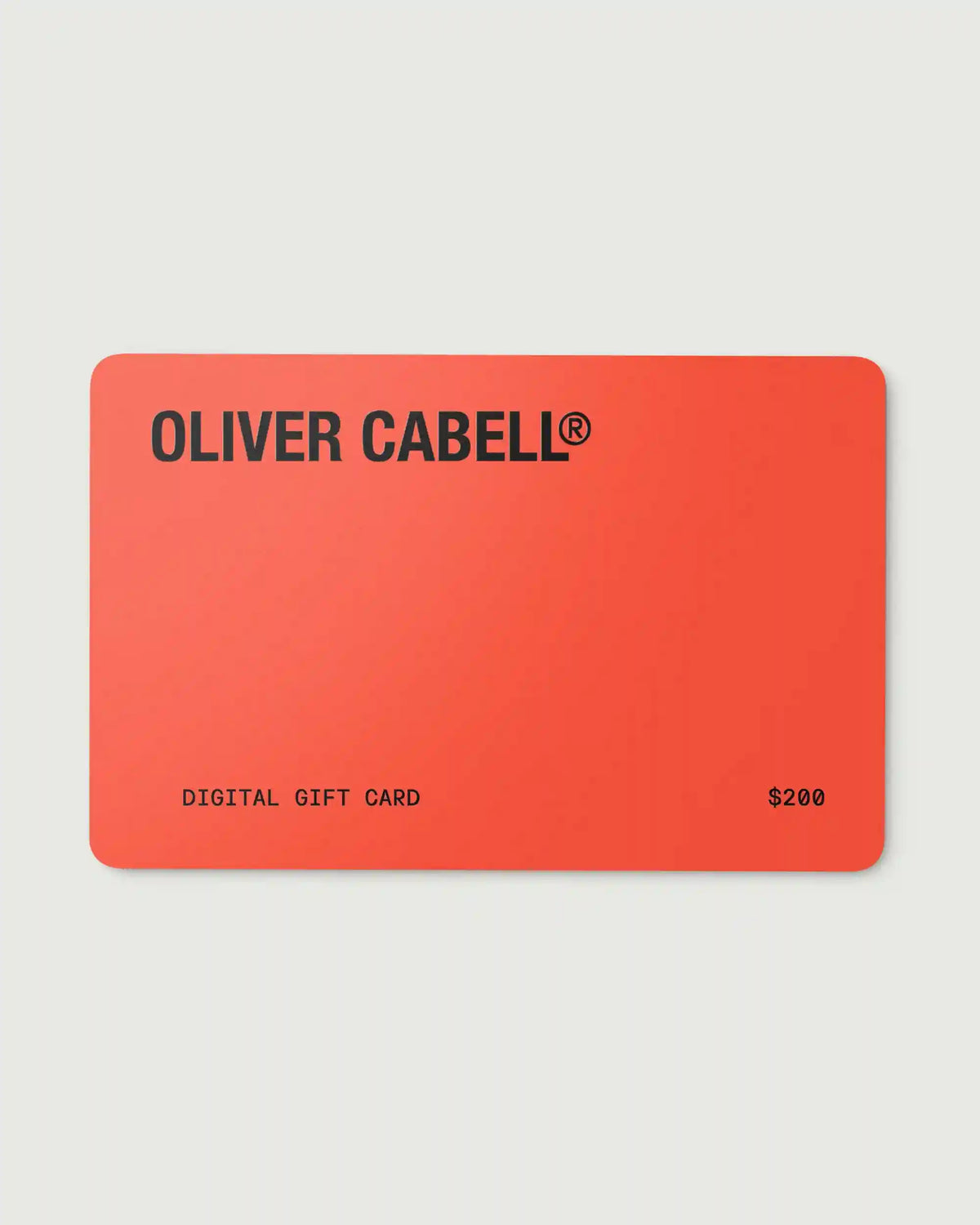 Digital Gift Card