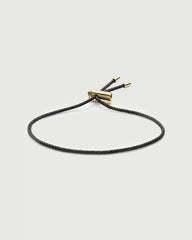 Cameron Cord Bracelet | Charcoal