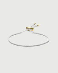 Cameron Cord Bracelet | White